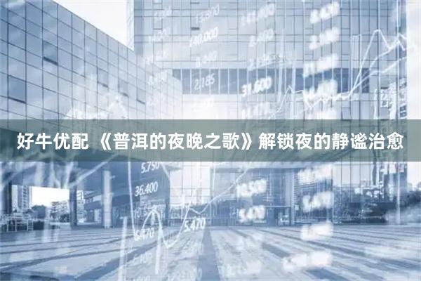 好牛优配 《普洱的夜晚之歌》解锁夜的静谧治愈